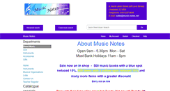 Desktop Screenshot of music-notes.net
